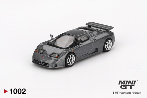 BUGATTI EB110 Super Sport 1995 MGT01002 MiniGT 1:64 grafitowy