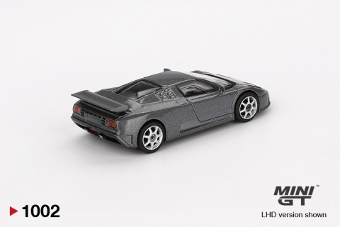 BUGATTI EB110 Super Sport 1995 MGT01002 MiniGT 1:64 grafitowy