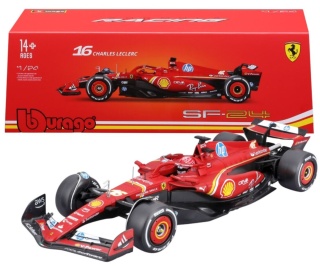 Bolid F1 FERRARI SF-24 2024 Charles Leclerc #16 Bburago 1:24 18-26821_16