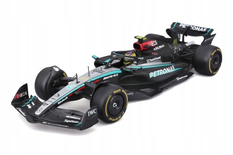 Bolid F1 Mercedes AMG W15 E 2024 #44 Lewis Hamilton 1:24 w gablotce