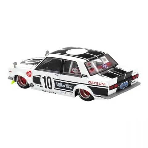 DATSUN 510 Street Team XMM V1 1969 KAIDO HOUSE KHMG176 MiniGT 1:64