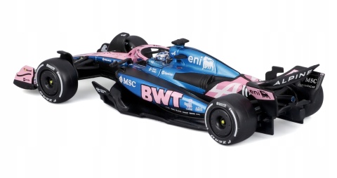 F1 BWT Alpine A525 #43 Franco Colapinto KASK (Monaco GP 2025) BBurago 1:43