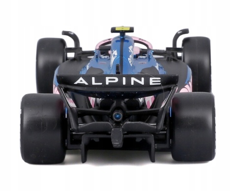 F1 bolid Alpine A525 BWT #43 Franco Colapinto Monaco GP 2025 BBurago 1:43