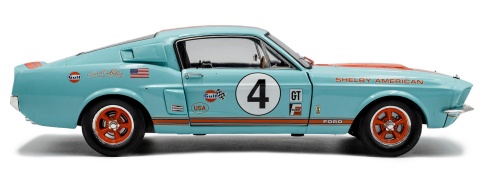 FORD SHELBY MUSTANG GT500 #4 Gulf Racing Tribute 1967 S1802911 Solido 1:18