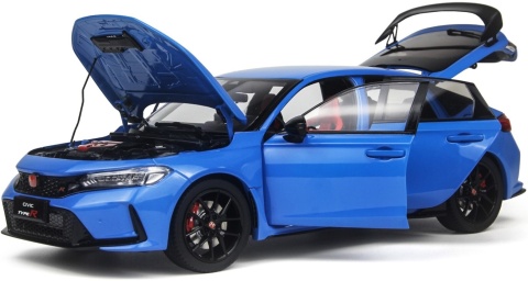 Honda Civic Type -R 2023 (FL5) 11 generacja model 5552BL Paudi 1:18 niebieski