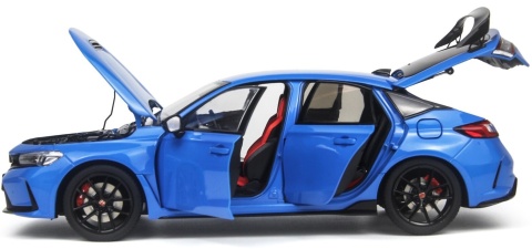 Honda Civic Type -R 2023 (FL5) 11 generacja model 5552BL Paudi 1:18 niebieski