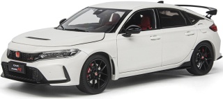 Honda Civic Type -R 2023 (FL5) 11 generacja model 5552W Paudi 1:18 biały