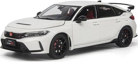 Honda Civic Type -R 2023 (FL5) 11 generacja model 5552W Paudi 1:18 biały