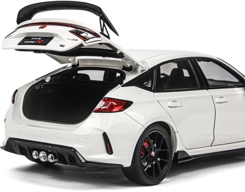 Honda Civic Type -R 2023 (FL5) 11 generacja model 5552W Paudi 1:18 biały
