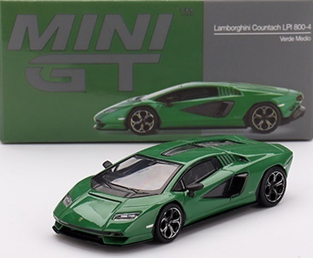 LAMBORGHINI COUNTACH LPI 800-4 2022 MGT00976 MiniGT 1:64 zielony