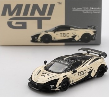 MCLaren 720S LB-Works The Boring Concept 2024 MGT01083 MiniGT 1:64