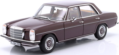 MERCEDES-BENZ 200 (W115) 1968 dark red brown model 183778 Norev 1:18