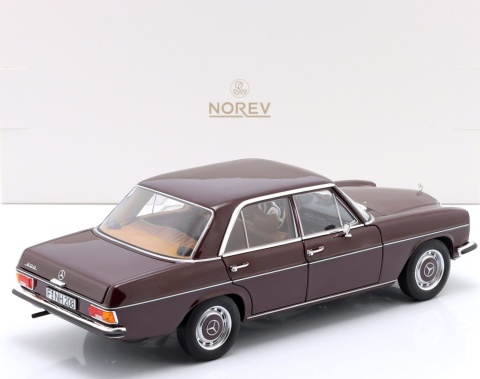MERCEDES-BENZ 200 (W115) 1968 dark red brown model 183778 Norev 1:18