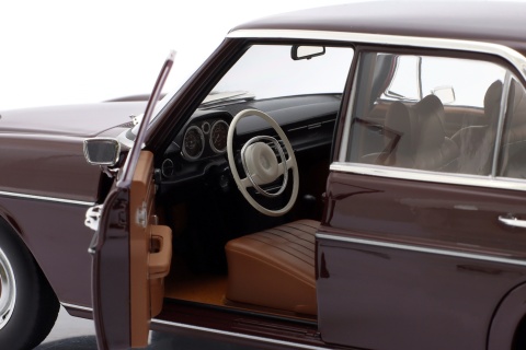 MERCEDES-BENZ 200 (W115) 1968 dark red brown model 183778 Norev 1:18