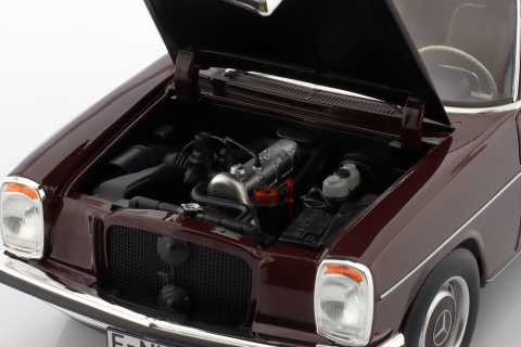 MERCEDES-BENZ 200 (W115) 1968 dark red brown model 183778 Norev 1:18