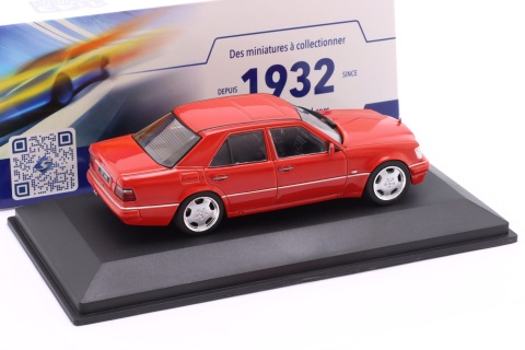 MERCEDES-BENZ E60 AMG E500 (W124) 1994 signal red S4313204 Solido 1:43