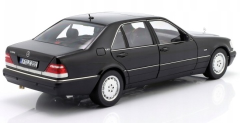 Mercedes-Benz S600 W140 S-Class 1997 model 183045 Norev 1:18 obsidian black