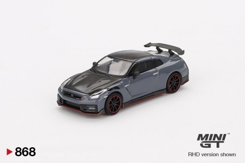 NISSAN GT-R (R35) NISMO 2024 Stealth Grey MGT00868 MiniGT 1:64