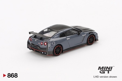 NISSAN GT-R (R35) NISMO 2024 Stealth Grey MGT00868 MiniGT 1:64