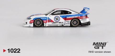 NISSAN SILVIA S15 LB-Super Silhouette Garasidrift 2025 MGT01022 MiniGT 1:64