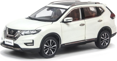 Nissan X-Trail III T32 (2018) model 5535W Paudi 1:18 biały