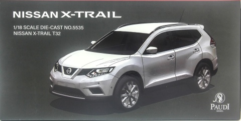 Nissan X-Trail III T32 (2018) model 5535W Paudi 1:18 biały