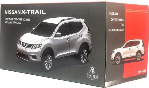 Nissan X-Trail III T32 (2018) model 5535W Paudi 1:18 biały