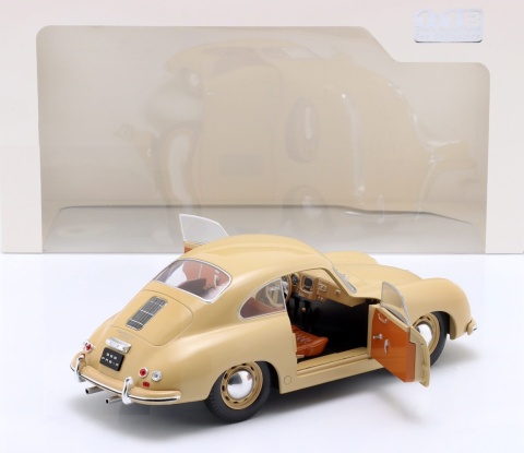 PORSCHE 356 Pre-A 1953 model S1802810 Solido 1:18 jasny brązowy