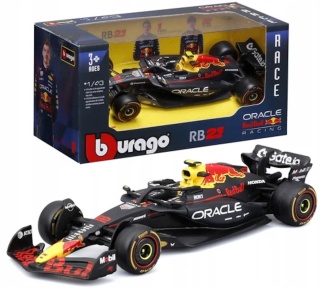 RB21 bolid F1 Red Bull 2025 Yuki Tsunoda Bahrain GP BBurago 1:43