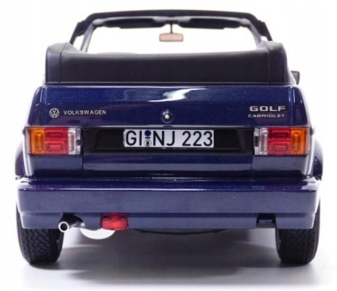 VW Volkswagen Golf Cabriolet Quartett (1992) model 188628 Norev 1:18