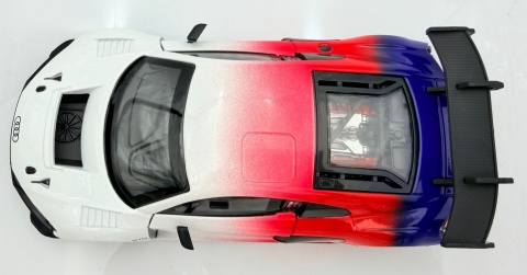 Audi R8 LMS GT3 model 1:24 Motormax 79089 custom WRAP