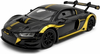 Audi R8 LMS GT3 model 1:24 Motormax 79208 czarny ze złotym Midnight Eclipse