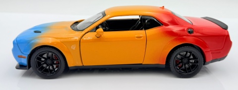 DODGE Challenger SRT Hellcat 1:24 Motormax 79087 tricolor custom WRAP
