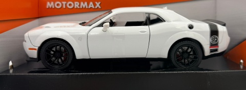 DODGE Challenger SRT Hellcat 1:24 Motormax 79350 biały