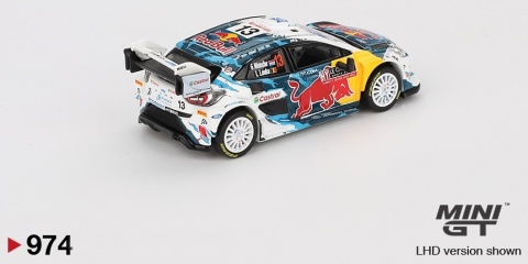 FORD PUMA Rally1 #16 Fourmaux WRC Rajd Finlandii 2024 MGT01074 MiniGT 1:64