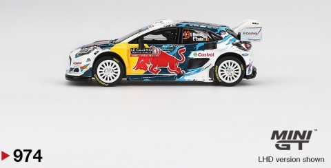 FORD PUMA Rally1 #16 Fourmaux WRC Rajd Finlandii 2024 MGT01074 MiniGT 1:64