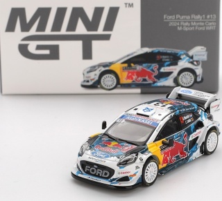 FORD PUMA Rally1 WRC #13 Munster Rajd Monte Carlo 2024 MGT00974 MiniGT 1:64