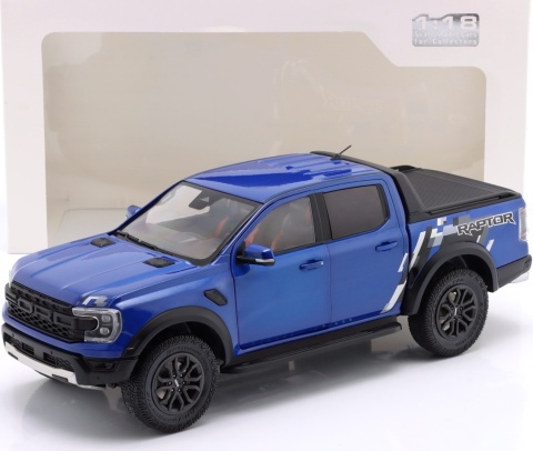 FORD Ranger Raptor 2024 pick-up model S1813902 Solido 1:18 niebieski