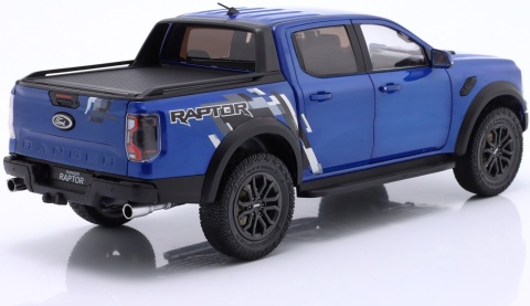 FORD Ranger Raptor 2024 pick-up model S1813902 Solido 1:18 niebieski