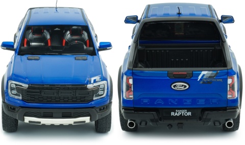 FORD Ranger Raptor 2024 pick-up model S1813902 Solido 1:18 niebieski