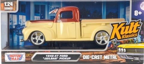 Ford Jailbar Pickup 1942-47 model 1:24 Motormax 79883 Kult Klassics