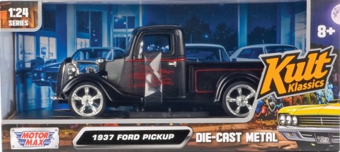 Ford Pickup 1937 model 1:24 Motormax 79884 Kult Klassics