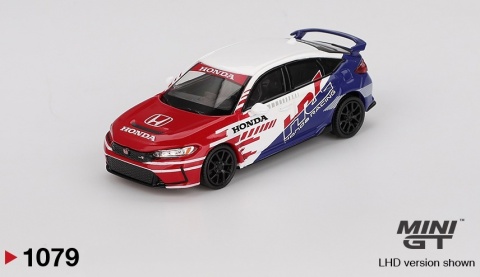 HONDA CIVIC TYPE R 2024 Pace Car HRC MGT01079 MiniGT 1:64