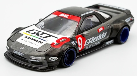 HONDA NSX Kaido Test Car Spec V1 KHMG190 MiniGT 1:64 grafitowy