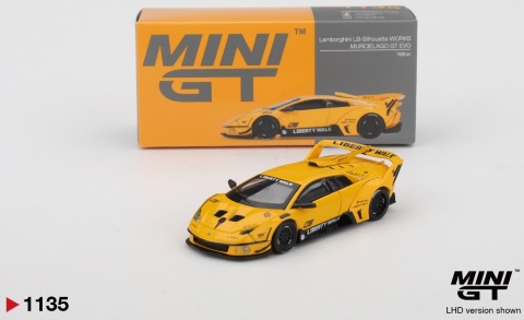 LAMBORGHINI MURCIELAGO GT Evo 2025 LB-Silhouette WORKS MGT01135 MiniGT 1:64