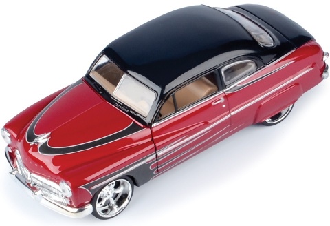 Mercury Coupe 1949 model 1:24 Motormax 79881 Kult Klassics