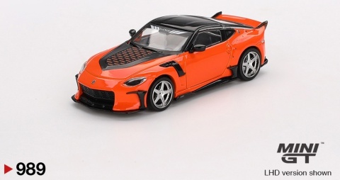 NISSAN Z Veilside FFZ400 2024 MGT00989 MiniGT 1:64 pomarańczowy