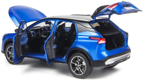 Nissan Qashqai (2023) III generacja model 5548BL Paudi 1:18 niebieski