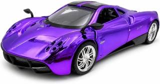 PAGANI Huayra model 1:24 Motormax custom WRAP 79084 fiolet