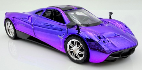 PAGANI Huayra model 1:24 Motormax custom WRAP 79084 fiolet